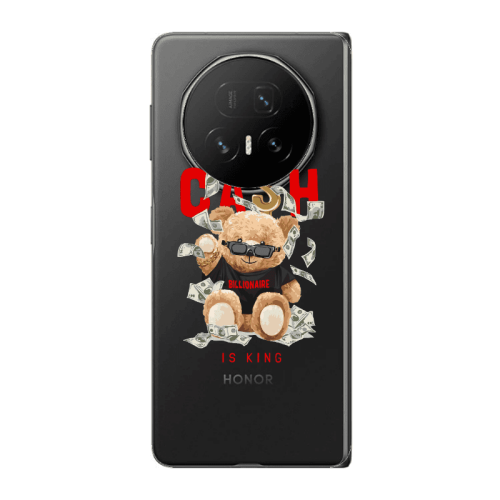 Honor Magic V5 Cash is king Transparent Silicone TPU Θήκη